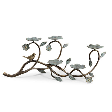 SPI Home Home Bird and Flowers Candelabra
