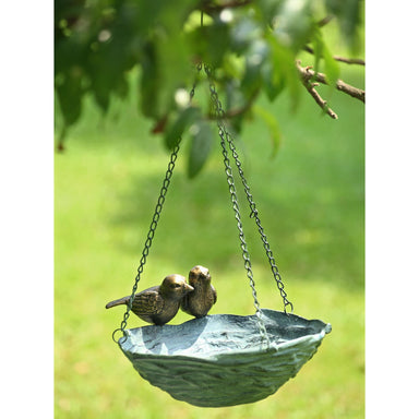SPI Home Home Bird and Nest Hanging Birdfeeder