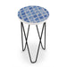 SPI Home Home Blue Diamond Pattern Plant Sta