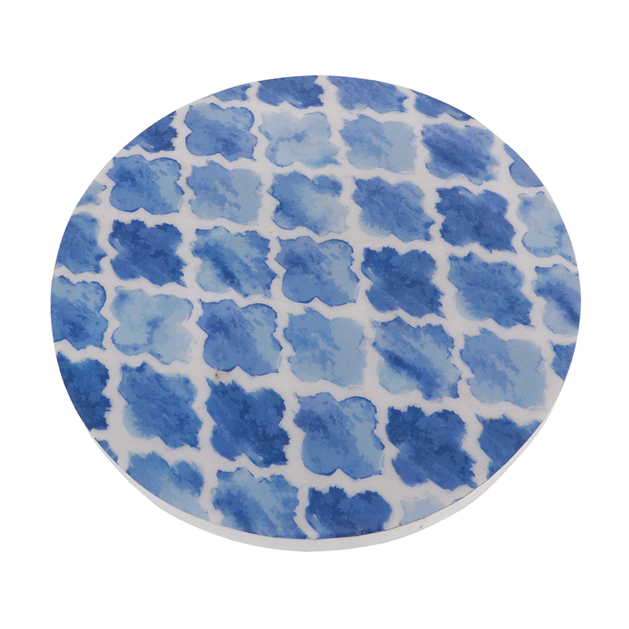 SPI Home Home Blue Diamond Pattern Plant Sta