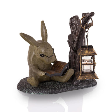SPI Home Home Booklover Rabbit Garden Lantern