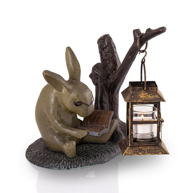 SPI Home Home Booklover Rabbit Garden Lantern