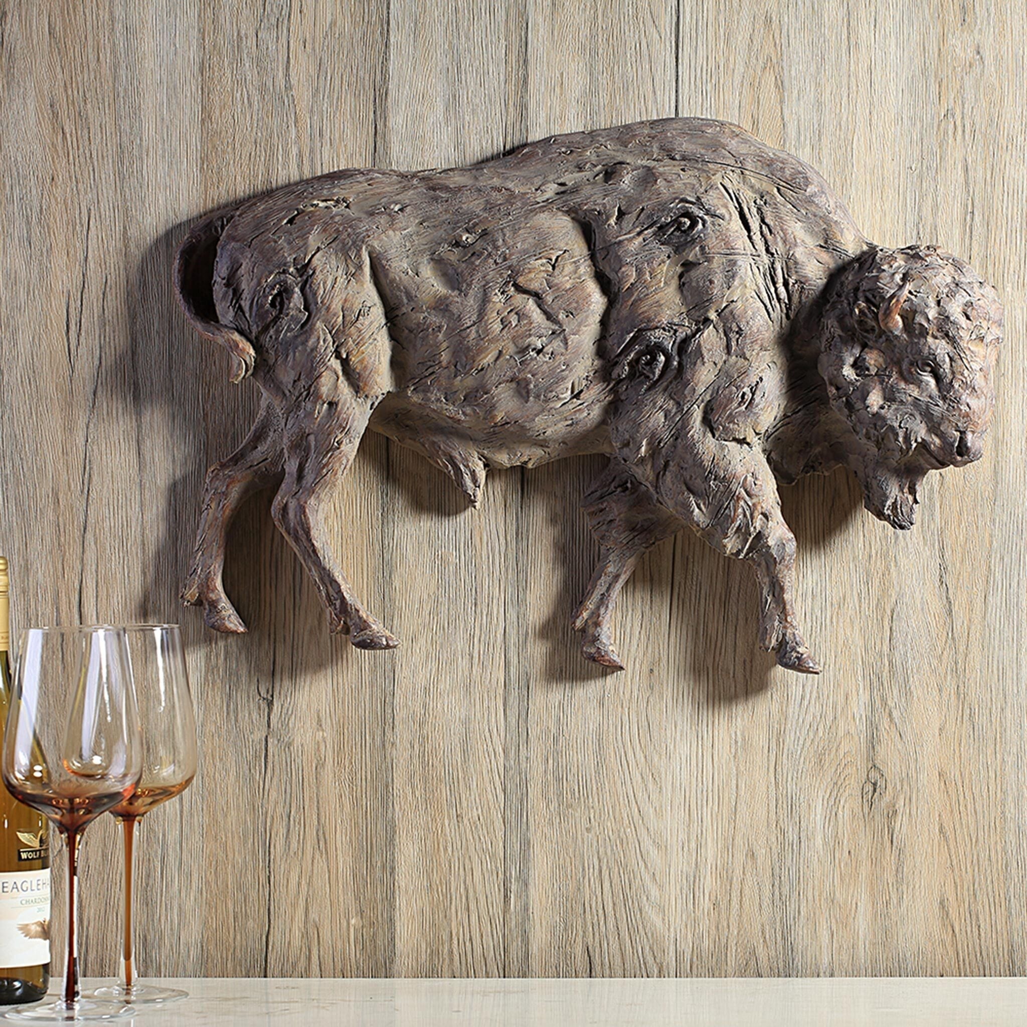 SPI Home Home Buffalo Wall Hanging