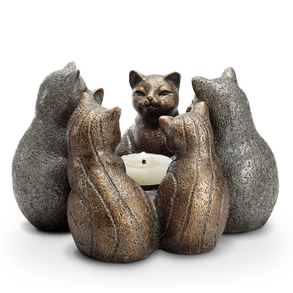 SPI Home Home Cat Gathering Candleholder