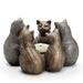 SPI Home Home Cat Gathering Candleholder