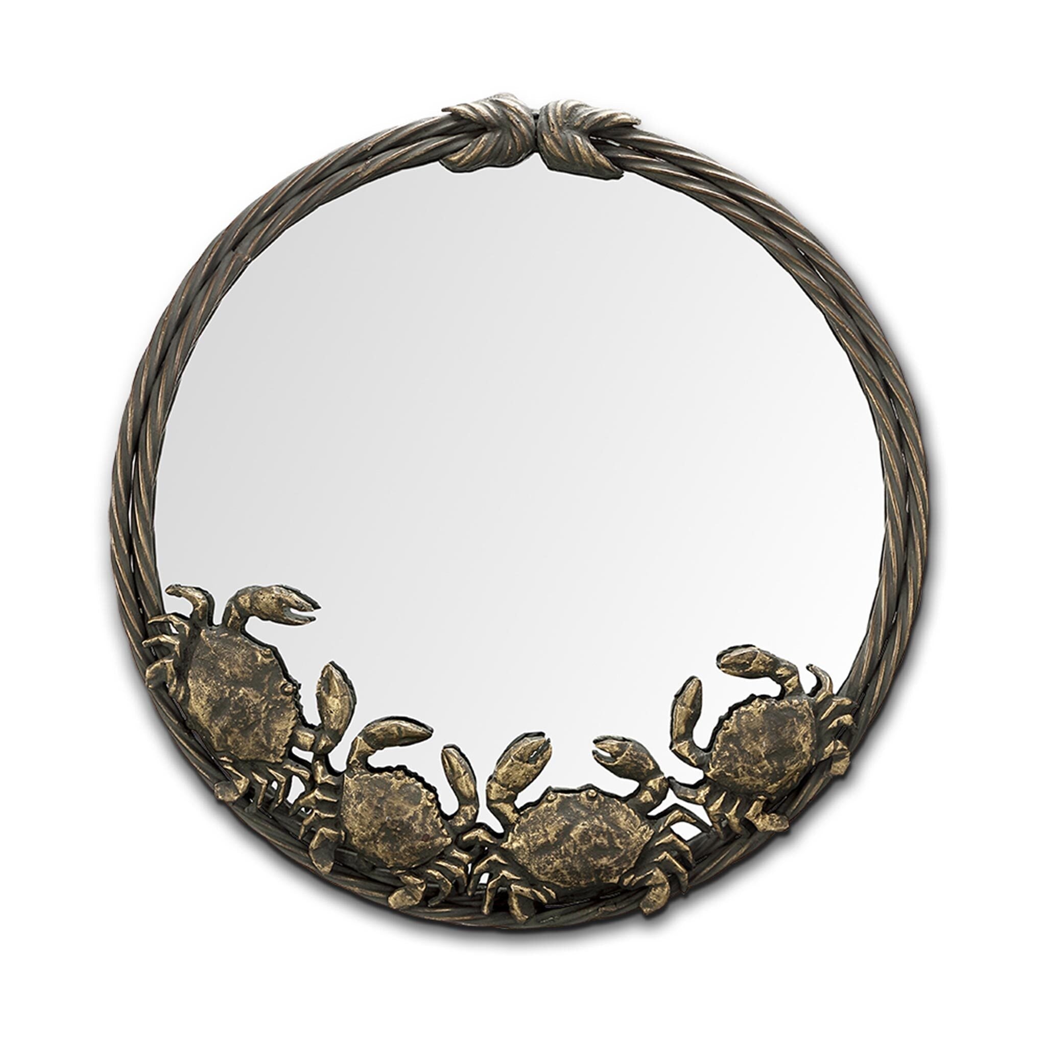 SPI Home Home Crab Quartet Wall Mirror