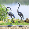 SPI Home Home Crane Pair LED Garden Sculpture