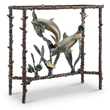 SPI Home Home Dolphin Duo Lobby Table