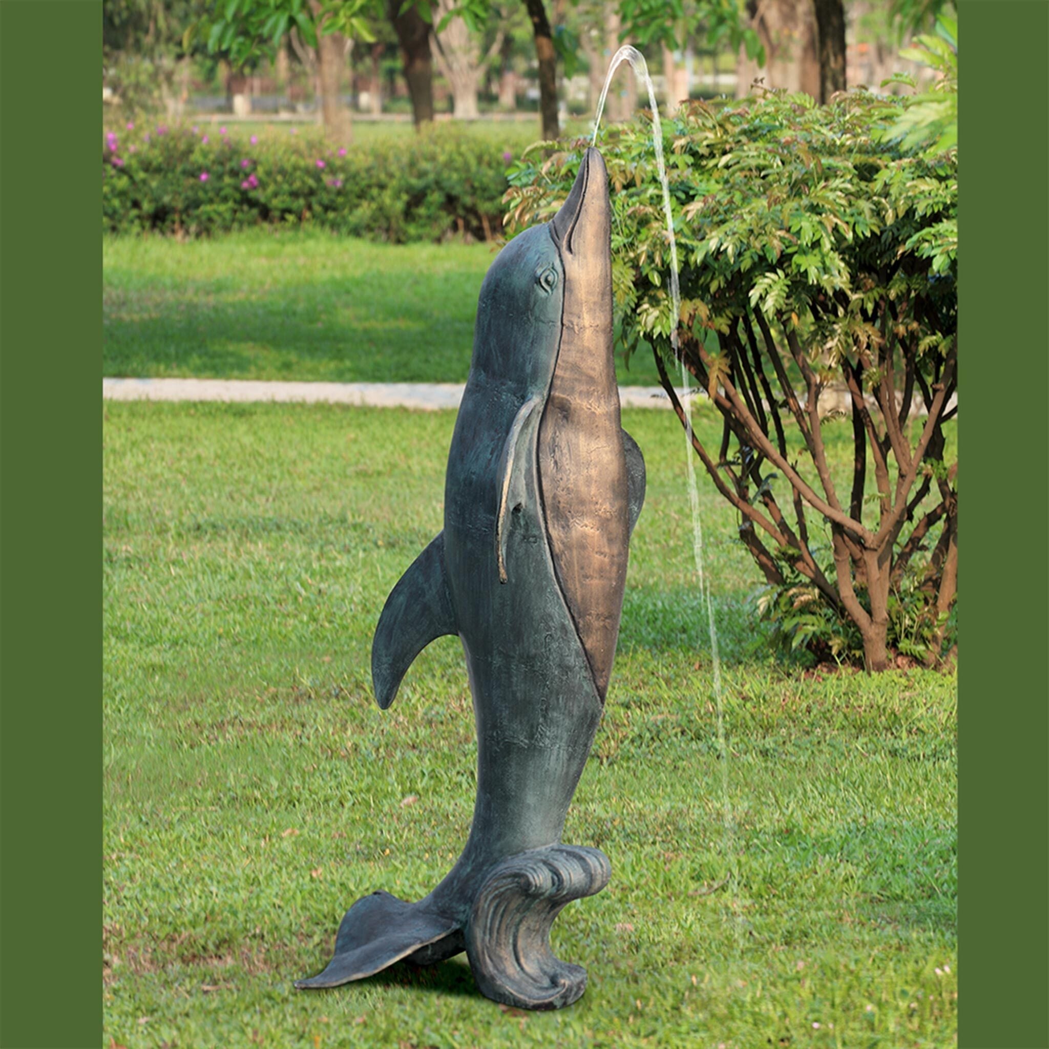 SPI Home Home Dolphin Garden Spitter