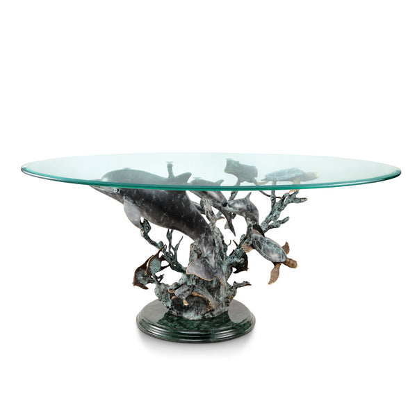 SPI Home Home Dolphin Seaworld Coffee Table