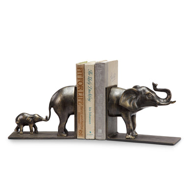 SPI Home Giftware Elephant and Baby Bookends Pair
