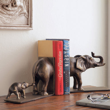 SPI Home Giftware Elephant and Baby Bookends Pair