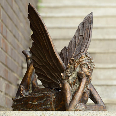 SPI Home Home Fairy at Rest Garden Sculpture