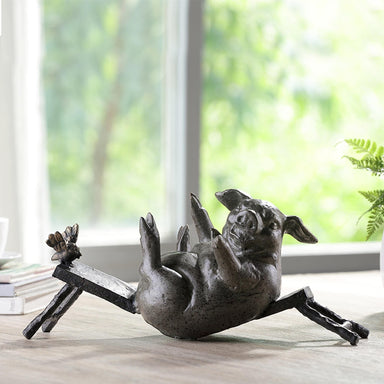 SPI Home Home Fat Pig Broken Bench Desktop Decor