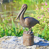 SPI Home Home Feathered Fisherman Garden Sculpture