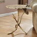 SPI Home Home Frog & Dragonfly End Table