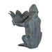 SPI Home Home Frog Royalty with Crown Birdfe