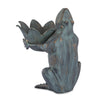 SPI Home Home Frog Royalty with Crown Birdfe