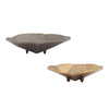 SPI Home Home Gray and Brass Round Platters