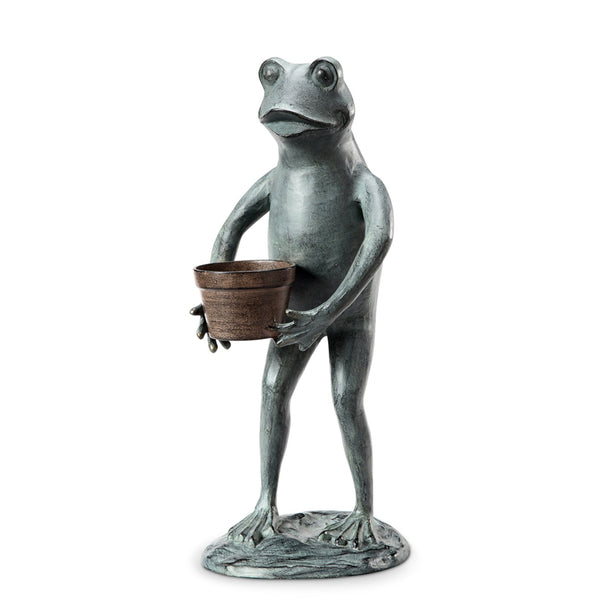SPI Home Home Helpful Garden Frog Planter Holder