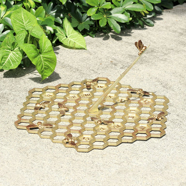 SPI Home Home Honeycomb and Bee Sundial