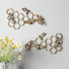 SPI Home Home Honeycomb and Bee Wall Plaques