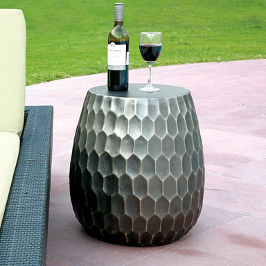 SPI Home Home Honeycomb Pattern Garden Stool