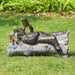 SPI Home Home Lazy Reader Garden Sculpture