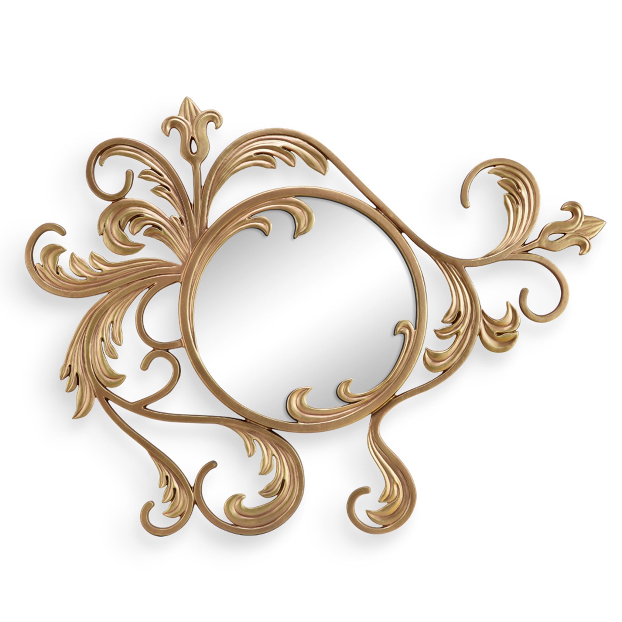 SPI Home Home Leaf and Blossom Wall Mirror