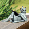 SPI Home Home Literary Cat Garden Sculpture