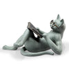 SPI Home Home Literary Cat Garden Sculpture