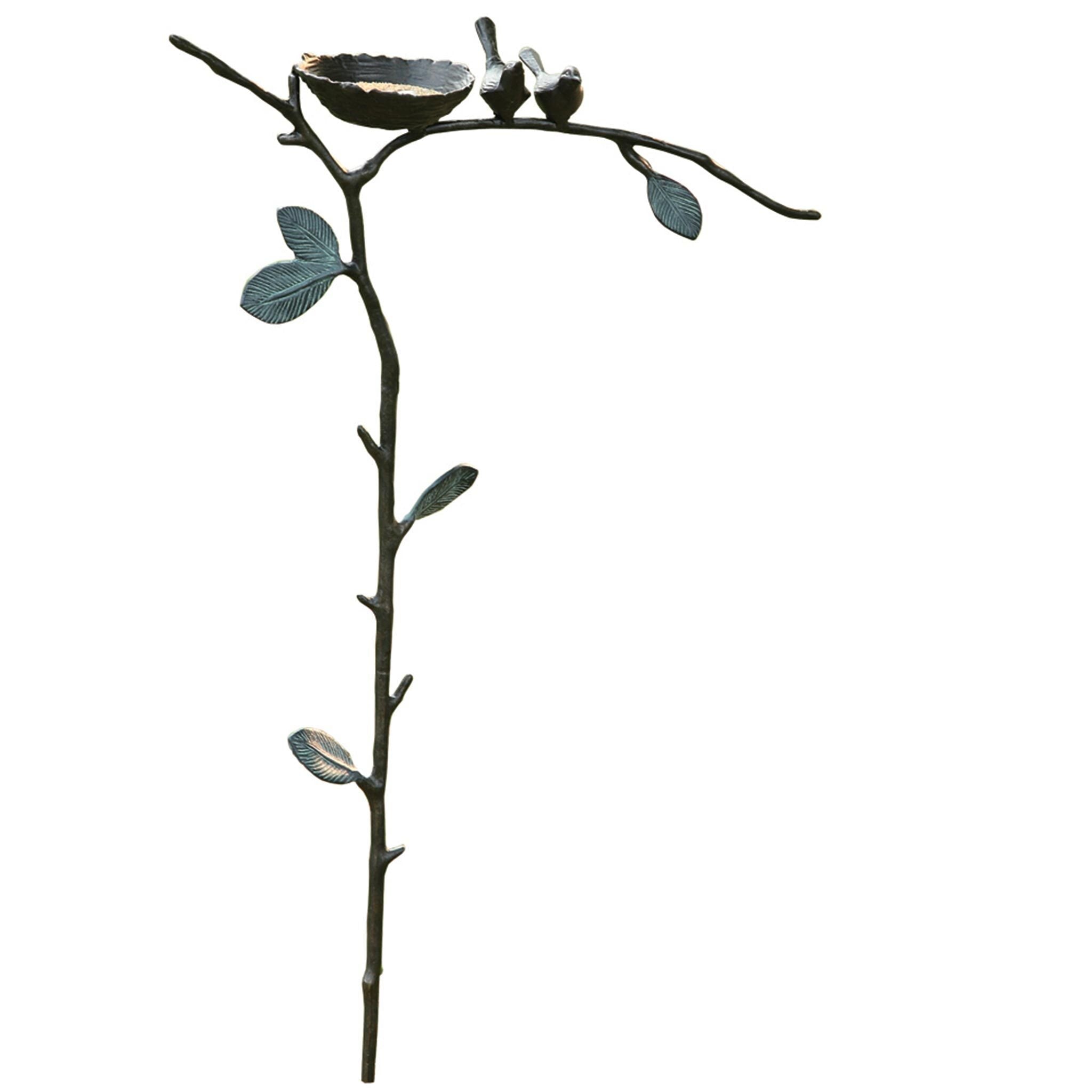 SPI Home Home Lovebird Garden Stake Bird Feeder
