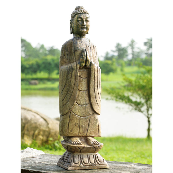 SPI Home Home Meditating Garden Buddha