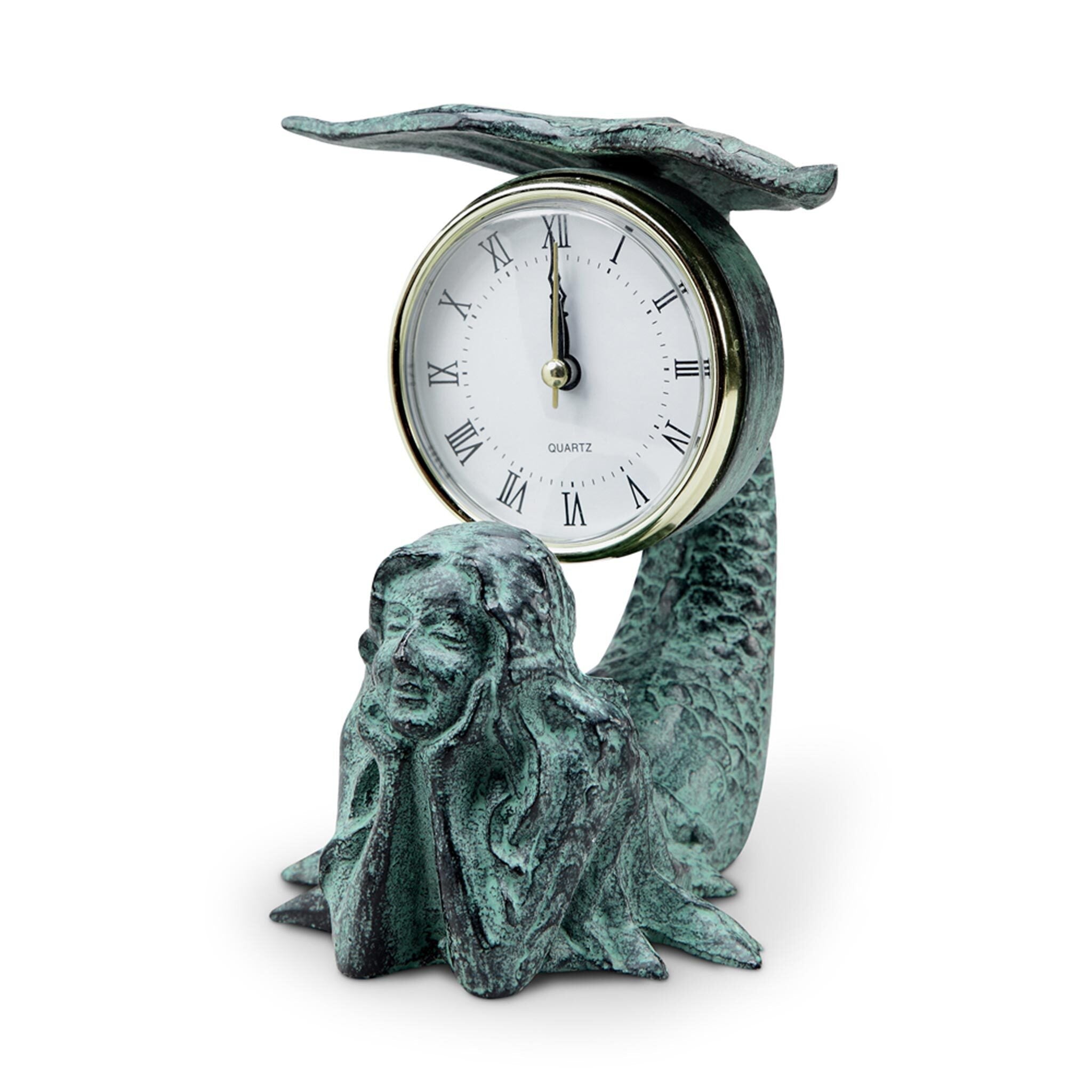 SPI Home Home Mermaid Table Clock