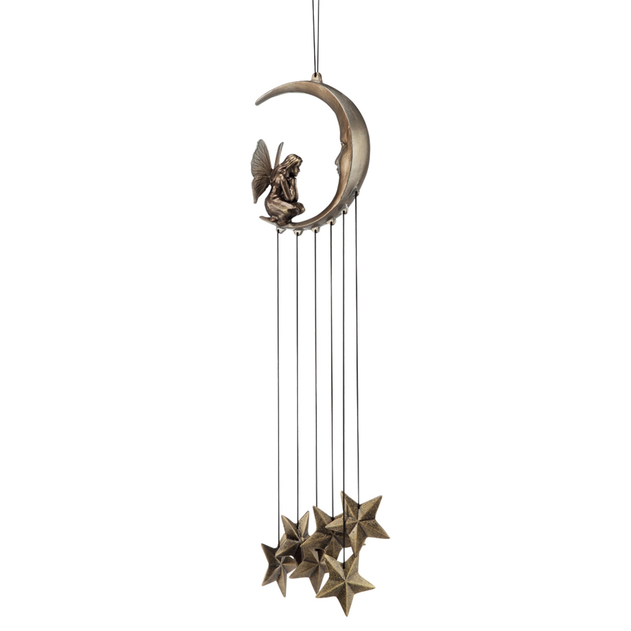 SPI Home Home Moon and Fairy Wind Chime