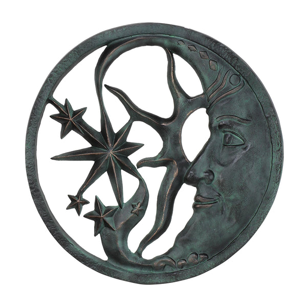 SPI Home Home Moon & Star Wall Plaque
