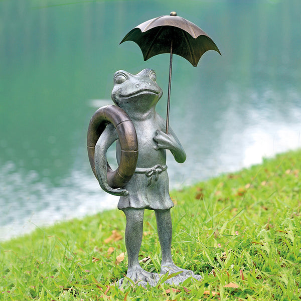 SPI Home Home Pool Partner Frog Garden Sculpture