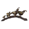 SPI Home Home Quail Family Parade Garden Sculpture
