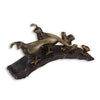 SPI Home Home Quail Family Parade Garden Sculpture
