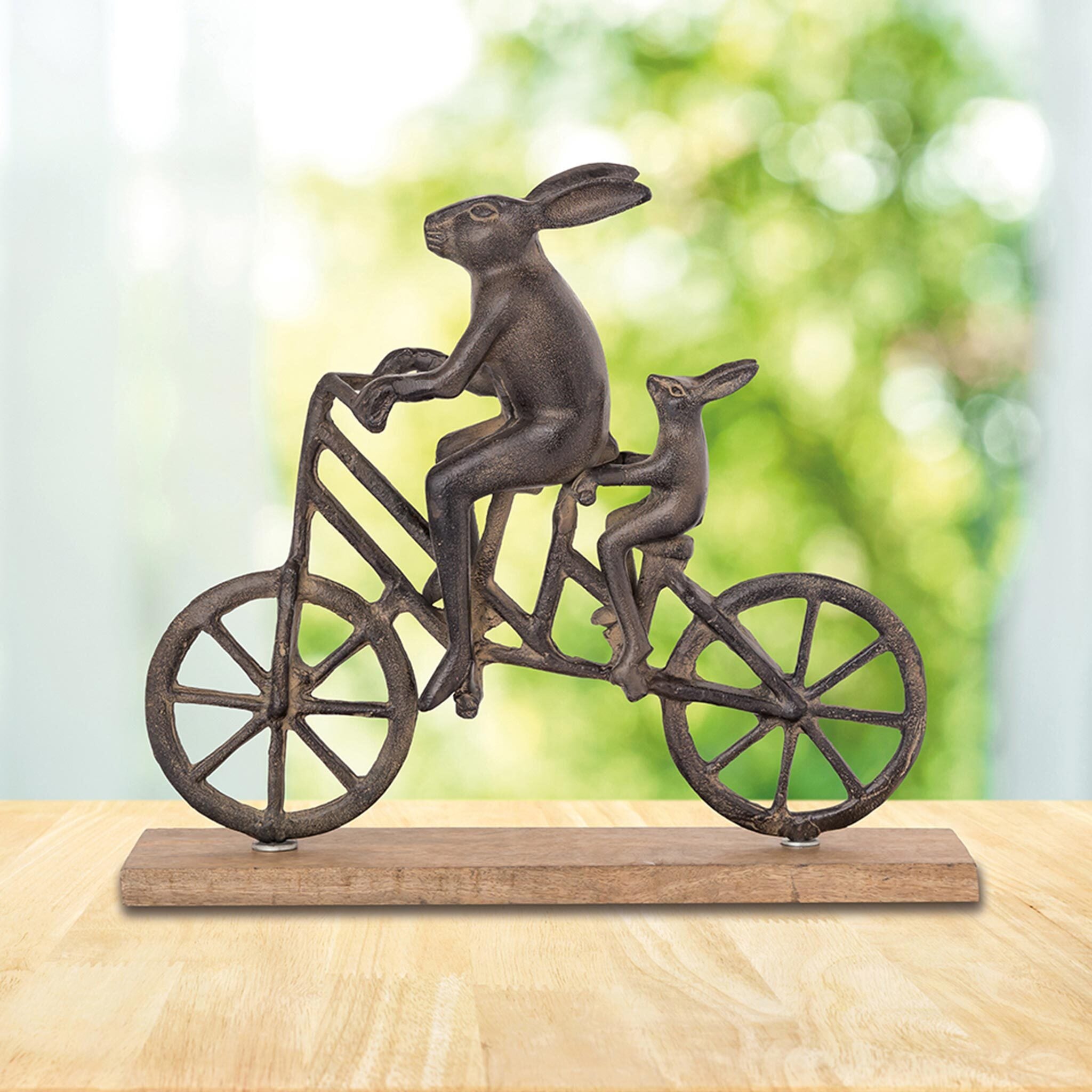 SPI Home Home Rabbit and Child on Bicycle
