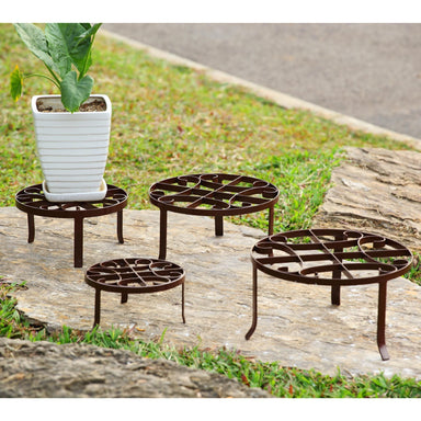 SPI Home Home Round Nested Plant Stands S/4