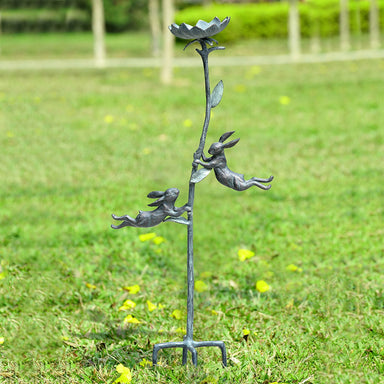 SPI Home Home Rowdy Rabbit Pair Birdfeeder