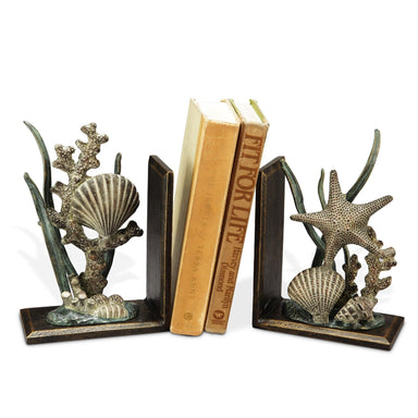 SPI Home Giftware Shell Bookends