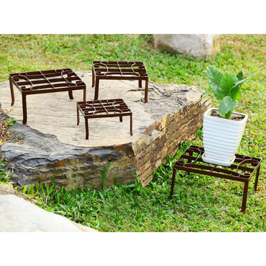 SPI Home Home Square Nested Plant Stands S/4