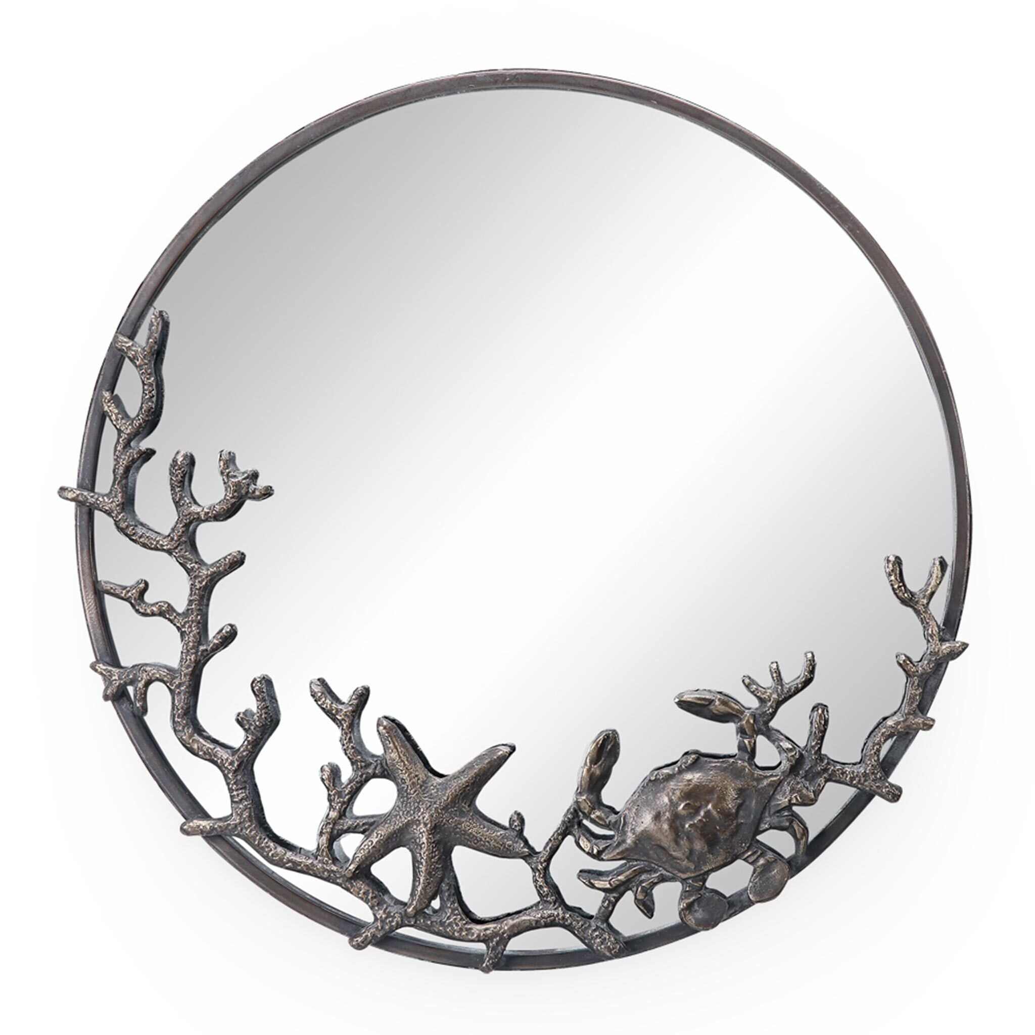SPI Home Home Starfish and Crab Wall Mirror