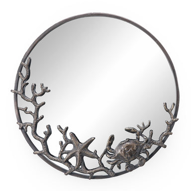 SPI Home Home Starfish and Crab Wall Mirror