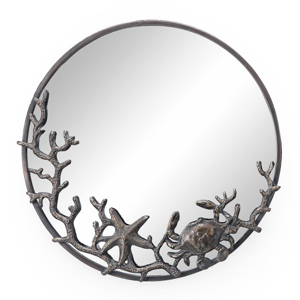 SPI Home Home Starfish and Crab Wall Mirror