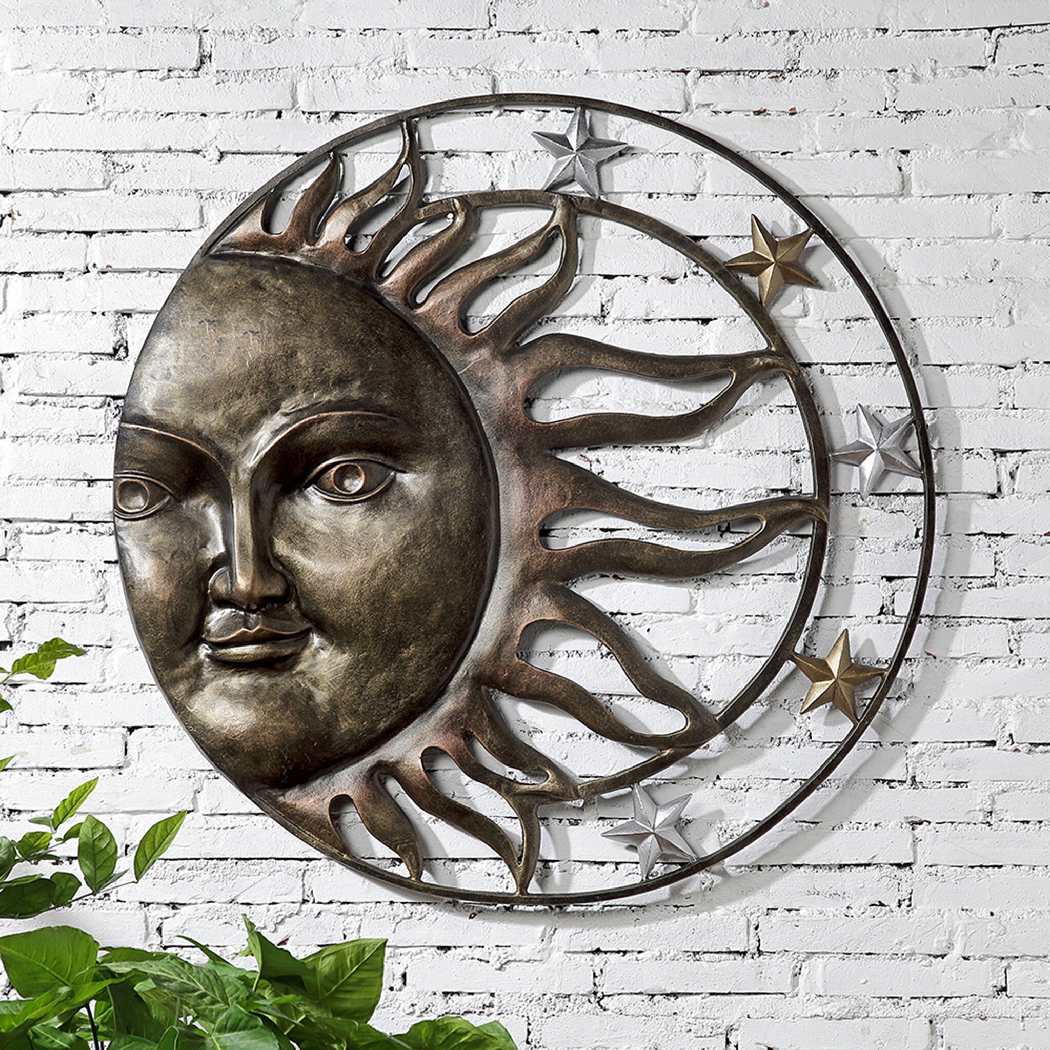 SPI Home Home Sun & Stars Wall Hanging