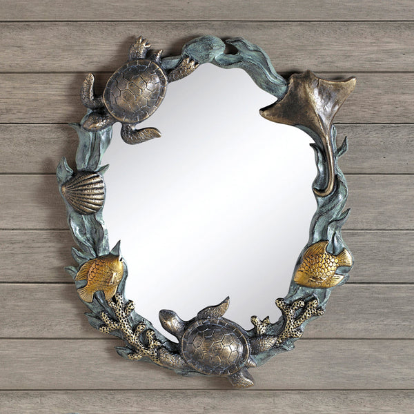 SPI Home Home Turtles & Sealife Wall Mirror