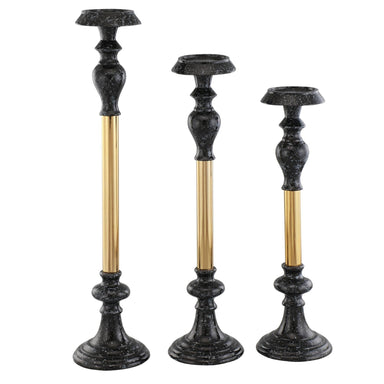 SPI Home Home Two Toned Pillar Candleholders